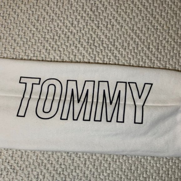 White Tommy Hilfigure Sweatpants - Picture 4 of 4